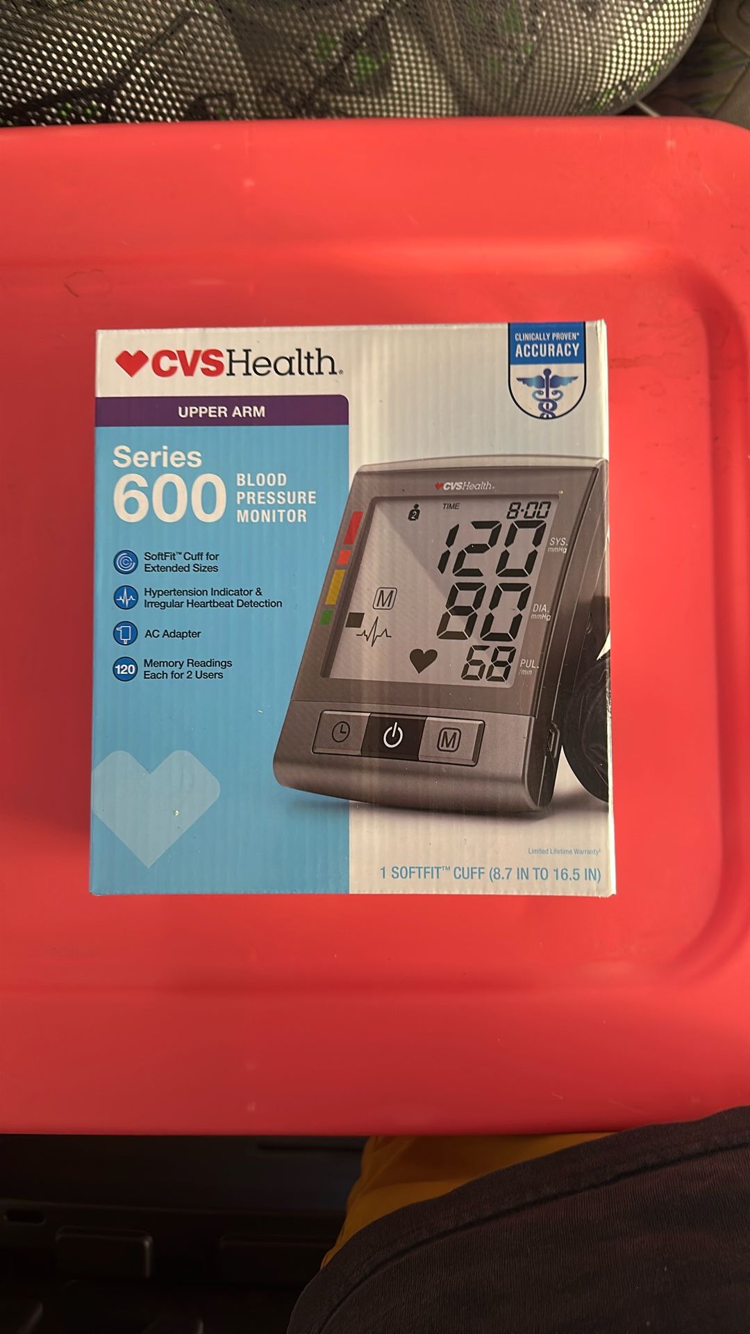 CVS Health Blood Pressure Monitor