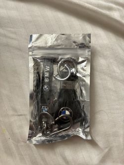 BMW Leather Keychain
