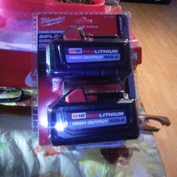 Milwaukee M18 Battery's