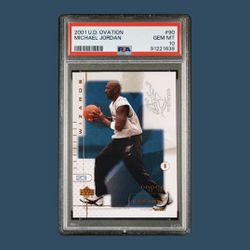 Michael Jordan 2001-02 Ovation PSA 10 GEM MT 💎