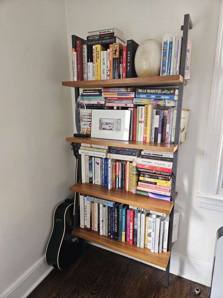CB2 Ladder Bookshelves