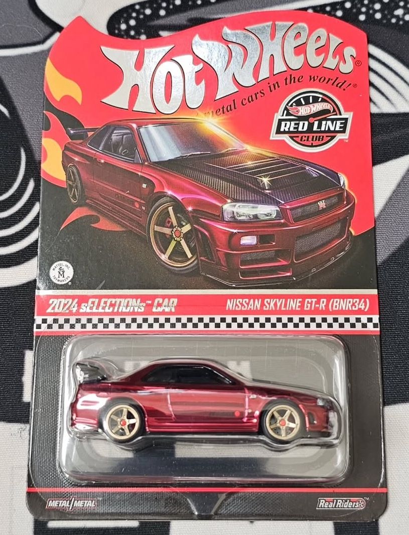 RLC Skyline GT-R (BNR34) RED