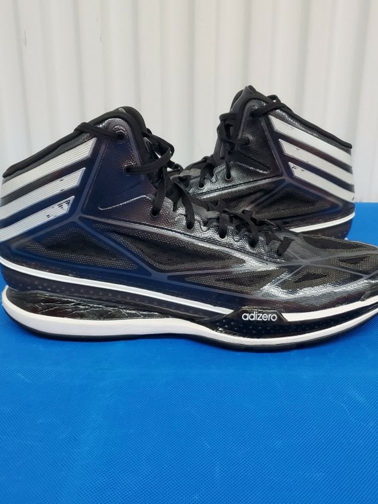 ADIDAS Adizero Art G66515 Black VNDS Men's Size 13 Great Hoop Shoe Light Weight. Condition is "Pre-owned". Shipped with CARE FAST! OUR PROMISE TO YOU
