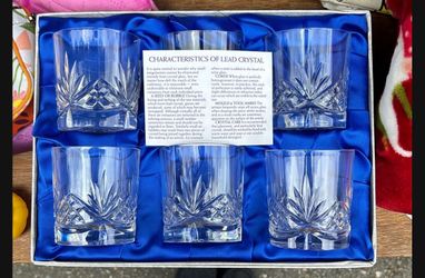 Edinburgh Crystal Set of 6