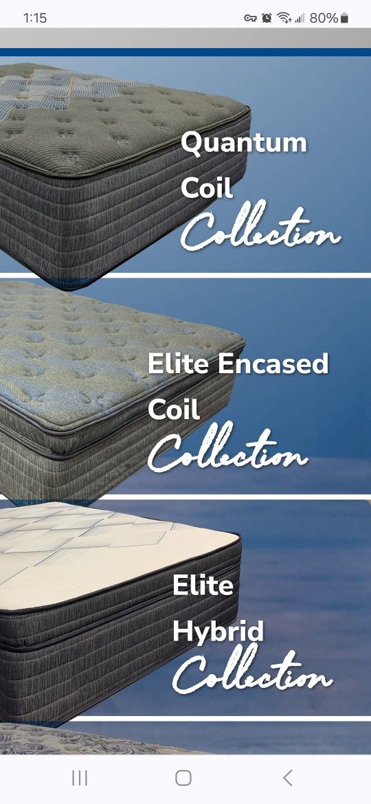 Great NEW Mattress Options With 40 Down