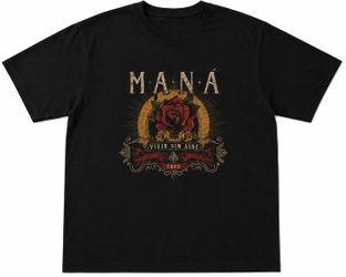 🔥 MANA – VIVIR SIN AIRE TOUR SHIRTS 🔥