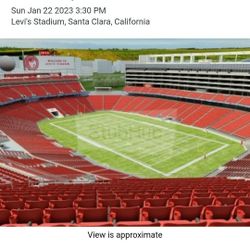 1 Ticket 49ers VS Cowboys 
