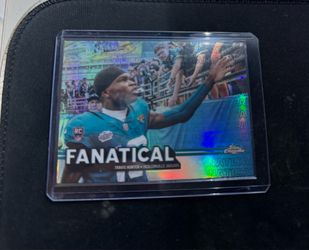 Topps Chrome 2025 Rookie Insert Travis Hunter Fanatical FF-10 Jaguars Football