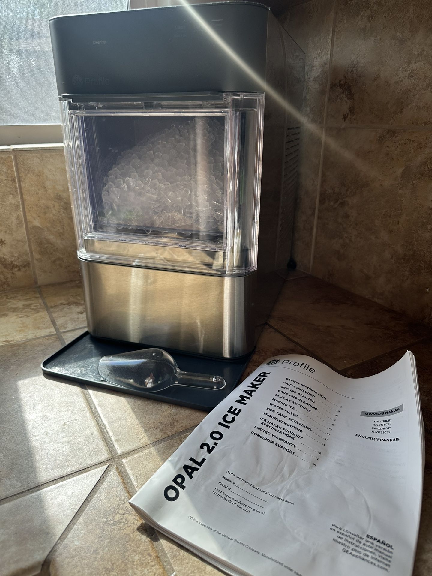 GE 2.0 Opal Nugget Ice Maker
