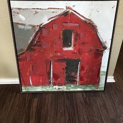 Barn Painting on Canvas 