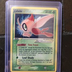 Pokémon Celebi Gold star 