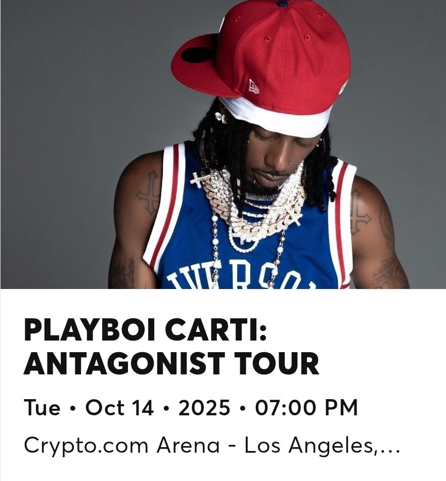 Playboi Carti @ Crypto Arena 10/14