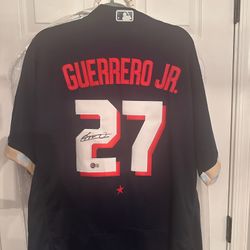 Guerrero Jr. Signed All-Star Jersey
