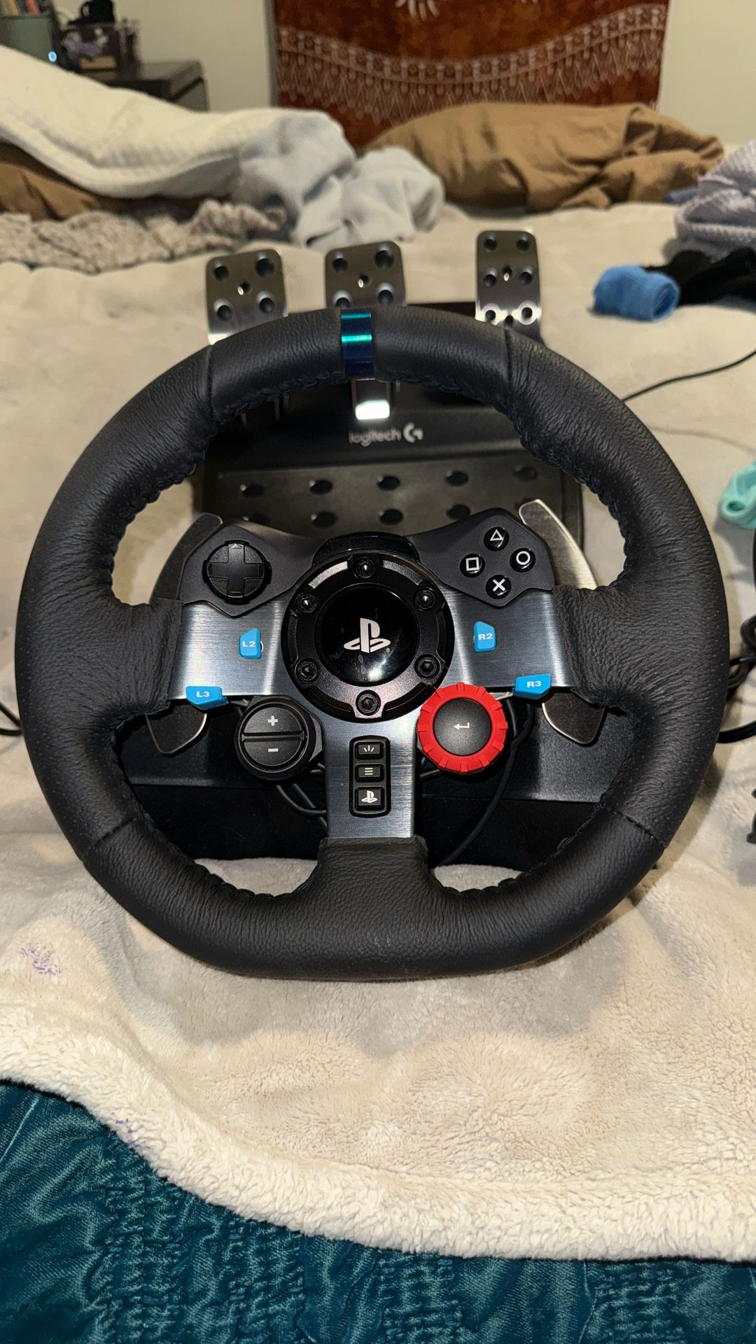 PlayStation G29 SE Driving Force Logitech Gaming Wheel Setup