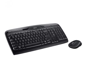 Logitech MK320 Wireless Desktop Keyboard and Mouse Combo [Brand NEW]— Entertainment Keyboard and Mouse, 2.4GHz Encrypted Wireless Connection, Long Bat