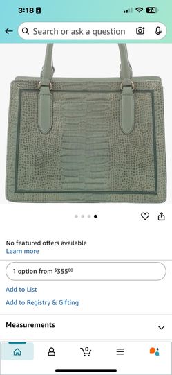 BRIHMIN Authentic Beautiful Color Green 