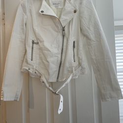 BCBGeneration White Cotton Jacket S 