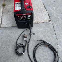 Lincoln Weld Pak 140 Mig Welder 110v Good Condition 