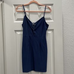 Blue Mini Dress