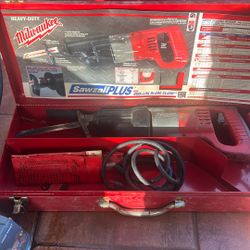 Milwaukee Heavy Duty Saw Sawzall Plus Quick lol Blade 