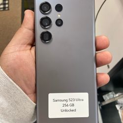 Samsung S23 Ultra 256GB Unlocked Cash Or $50 Down 