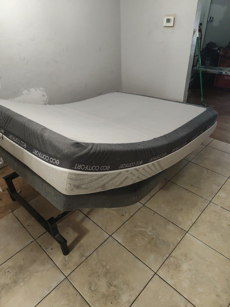 Fully Adjustable Eco Comfort Bed.