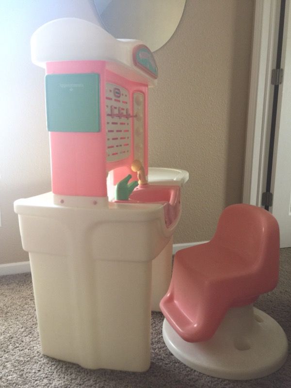 Vintage Little Tikes Beauty Salon Vanity Chair For In Vintage Little Tikes Beauty Salon Vanity Chair For In Greenwood Offerup