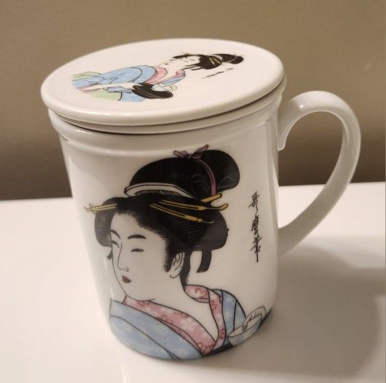 Japanese Porcelain 3 Piece Teacup/New