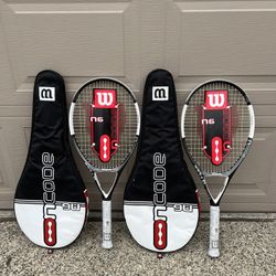 wilson ncode n6 tennis rackets