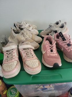 11 Pairs Girls Shoes All For 10 Bucks