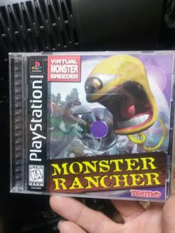 Monster rancher PlayStation 1 game