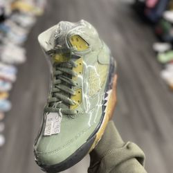 Sz 9.5 | NEW | 2022 Air Jordan Retro 5 Jade Horizon 