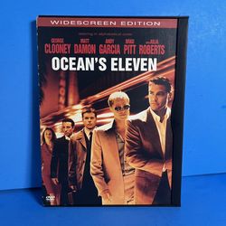 Ocean’s Eleven (DVD, Widescreen Edition) George Clooney Brad Pitt Matt Damon