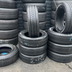 205/60R16 MICHELIN A SET OF FOUR USED TIRES