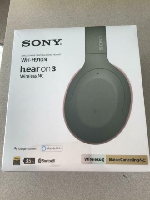 Sony WH-910N h.ear Wireless Bluetooth Noise-Cancelling Headphones