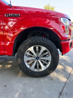 Stock 20inch stx ford f150 wheels