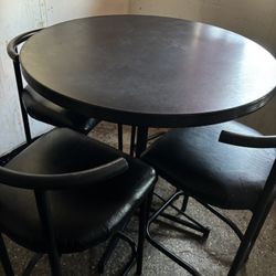 Pub Table Bar Set