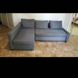Ikea FRIHETEN Sleeper Sectional Couch 