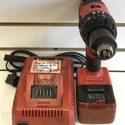 Snap On 18V CDR7850 1/2” Hammer Drill W/ 5.0 Battery & Charger 