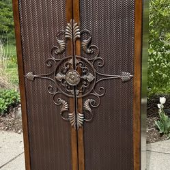 Arched Top Storage Cabinet