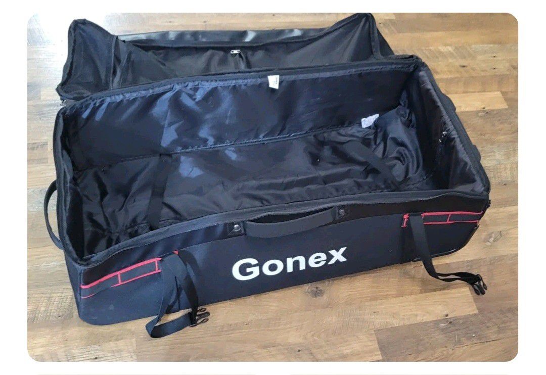 Gonex Soft Side Water Proof Duffle Bag With Wheels Suit Case Luggage MultiPocket