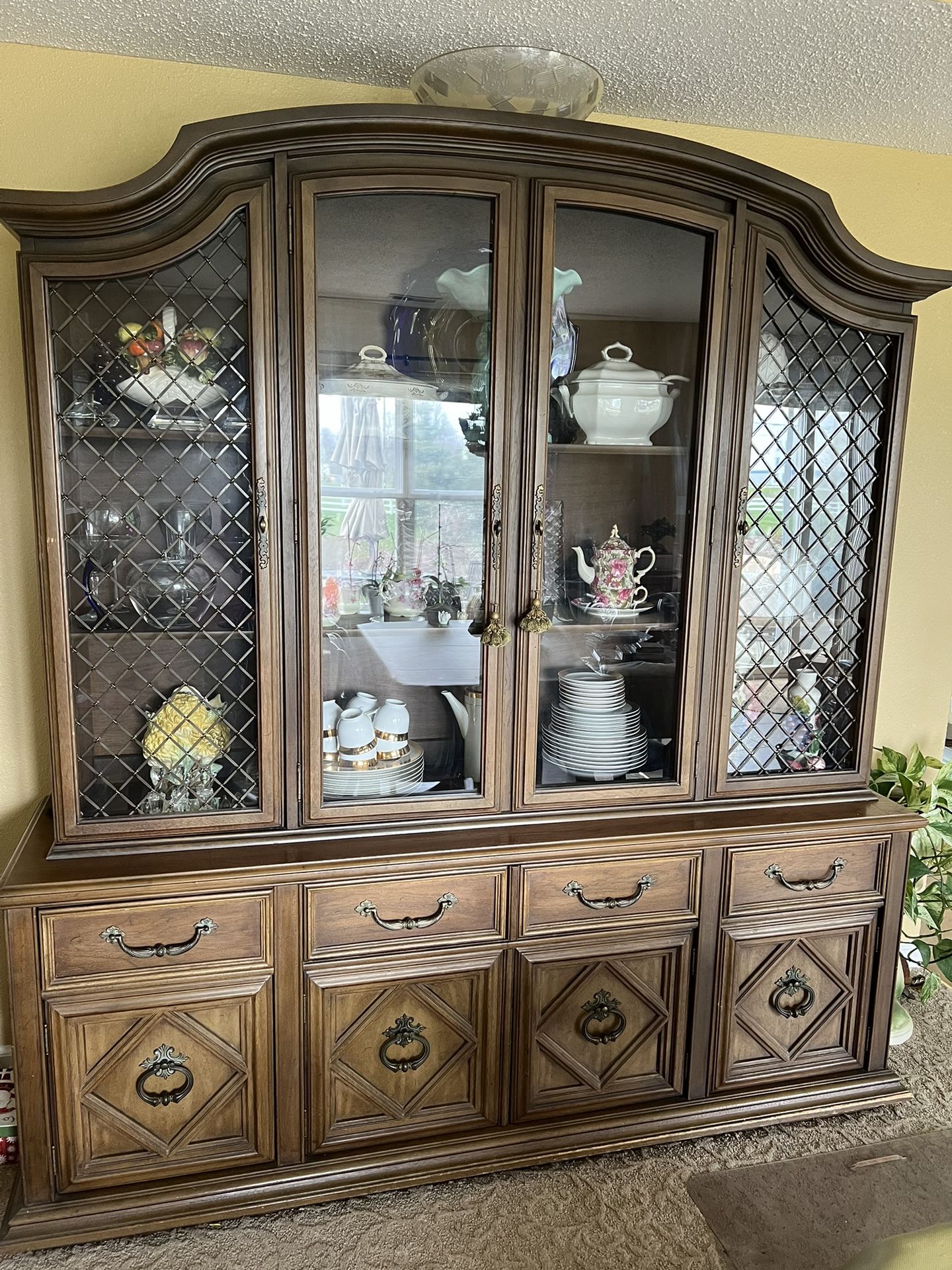 antique china hutch