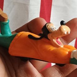Vintage Burger King Kids Club GOOFY Goof Troop Bowling Pullback Toy  6"