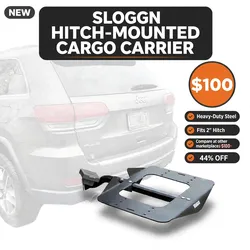 Slöggn Hitch-Mounted Cargo Carrier Platform