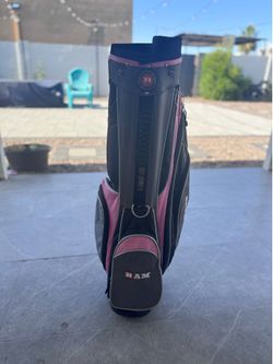 Pink/Black/Gray Golf Bag