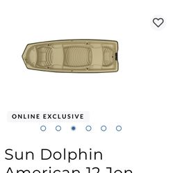 12 Foot Sun Dolfin Boat