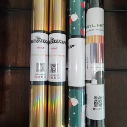 HTV , Iron On Vinyl $9 Per Roll