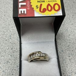 14k Diamond Ring 