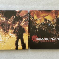 Gears Of War Reload Custom made Steelbook/SteelUp Case PS4/PS5/Xbox (No Game)New