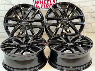 18" Inch OEM Wheels fit GMC Acadia Blazer Colorado 6x120 Set of 4 Gloss Black
